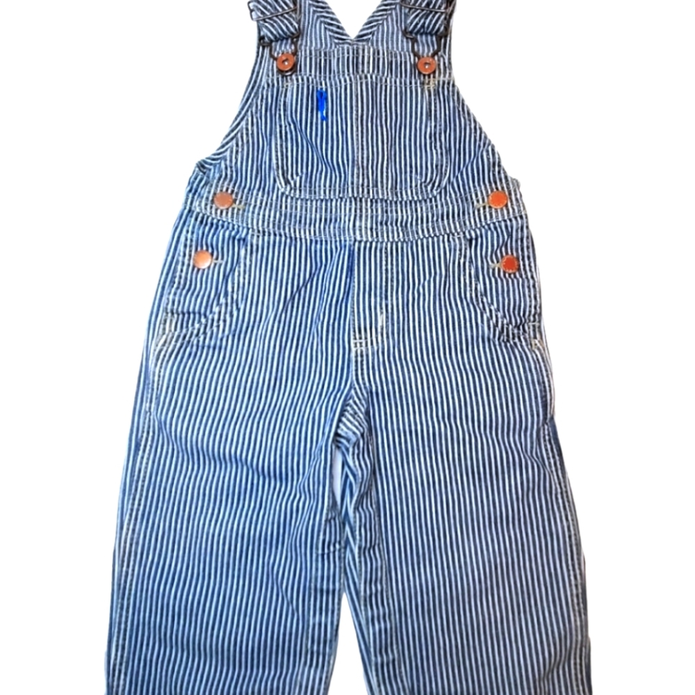 Pinstripe Railroad OshKosh B'gosh Overalls